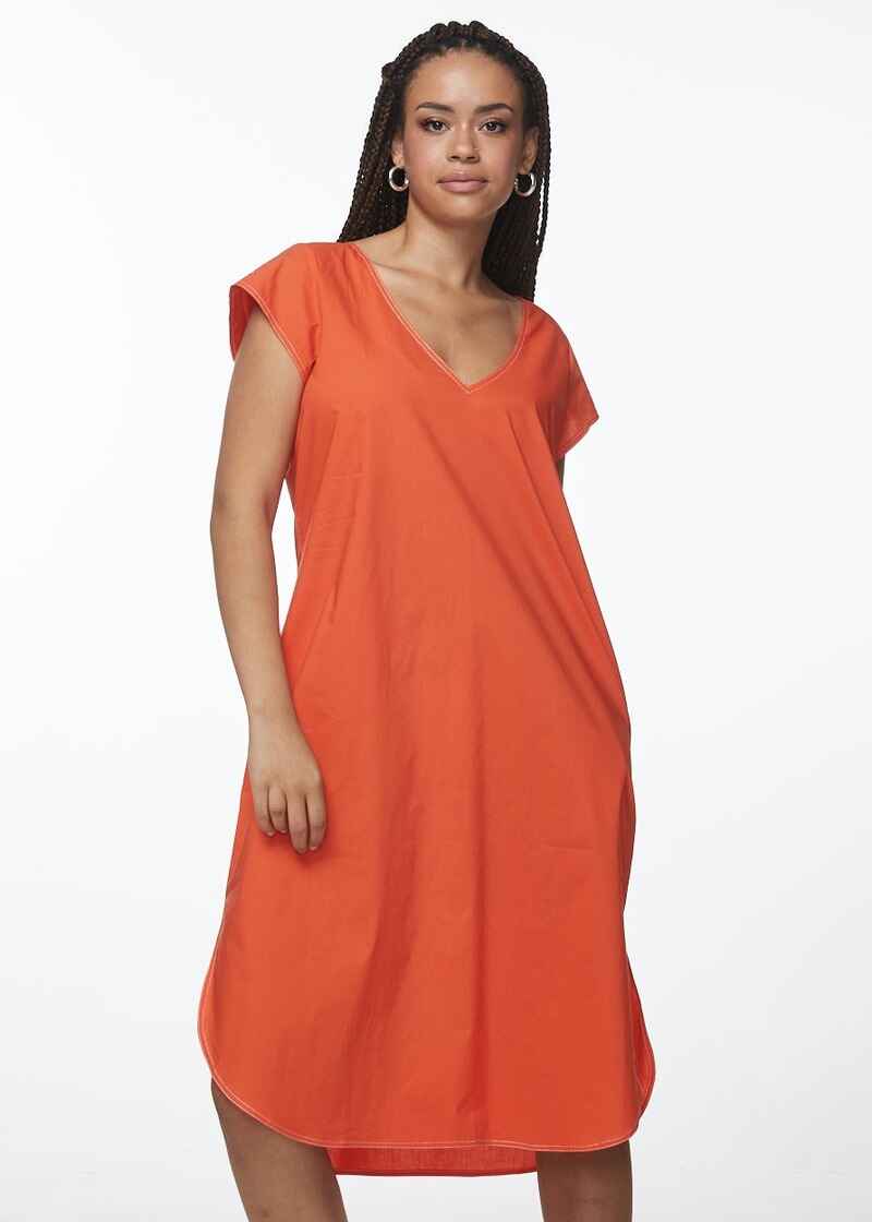 LD+CO Drawback Dress Orange