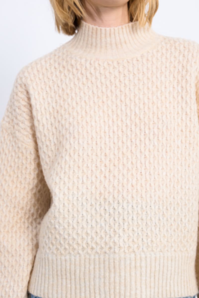 LILI SIDONIO Jenny FCable Jumper Beige