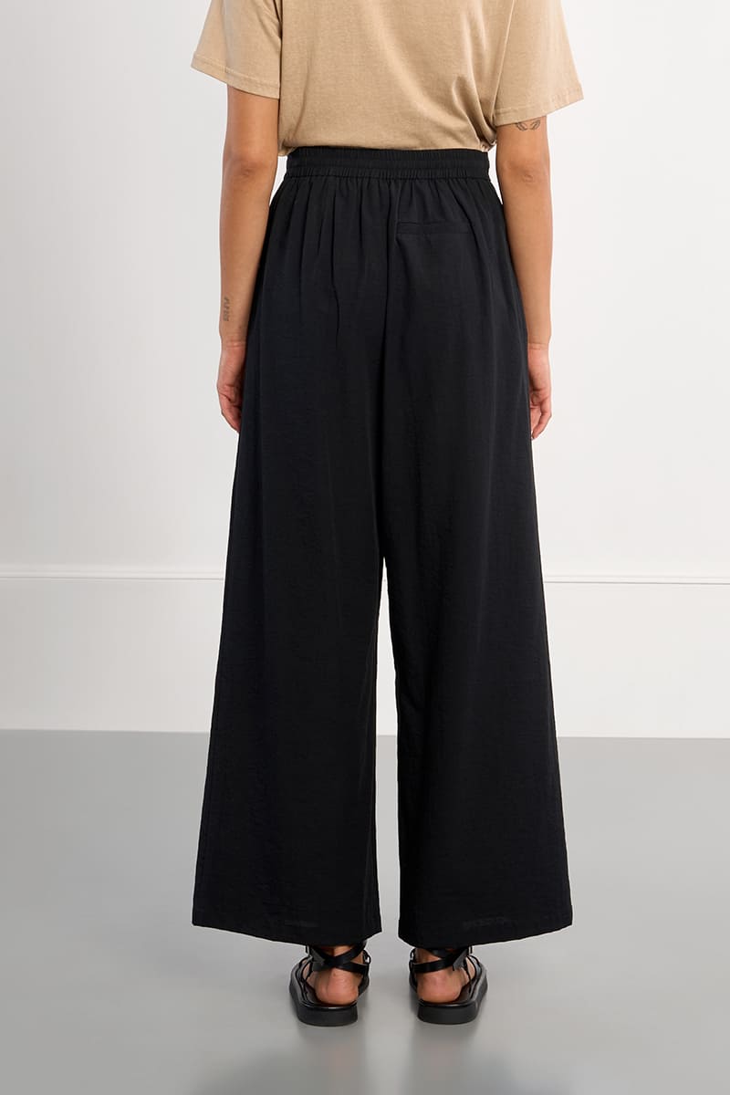 LILI SIDONIO Drawstring Pants Black