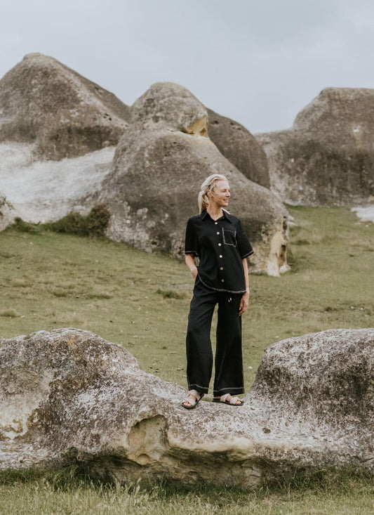 MOKE Bowie Pants Black