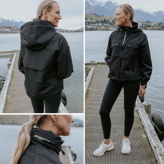 MOKE Maggie Rain Jacket Black