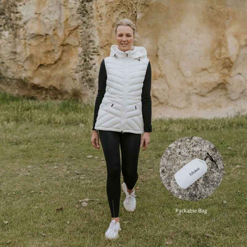 MOKE Mary Claire Vest Cream