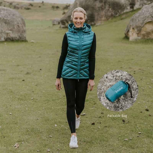 MOKE Mary Claire Vest ETeal