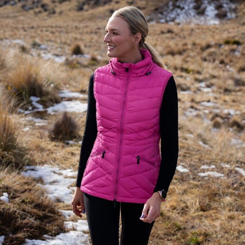 MOKE Mary Claire Vest RoseViol