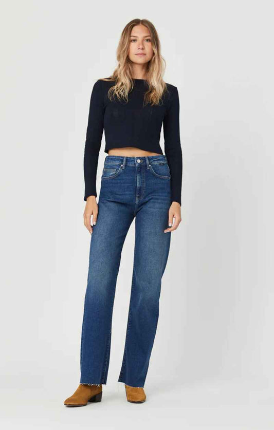 MAVI Victoria 90's Flare Jeans Blue