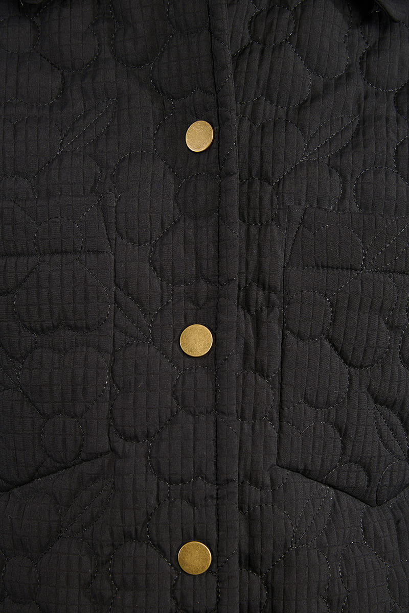 MOLLY BRACKEN Woven Jacket Black