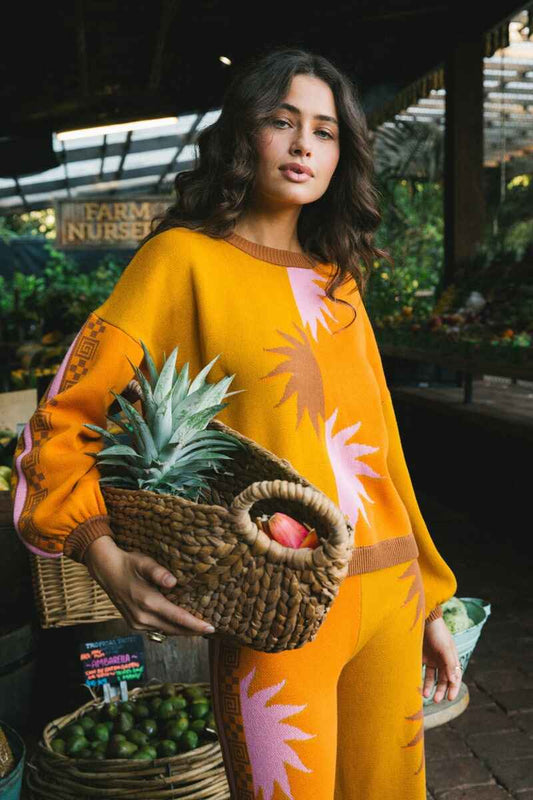 NINE LIVES Dusk Sweater Spice