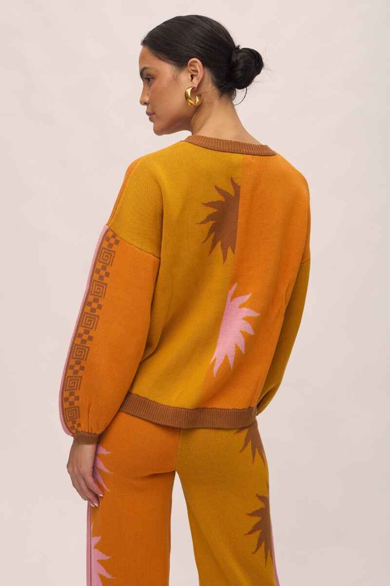 NINE LIVES Dusk Sweater Spice