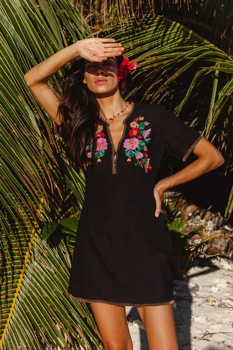 NLB Bobbi Mini Dress Noche