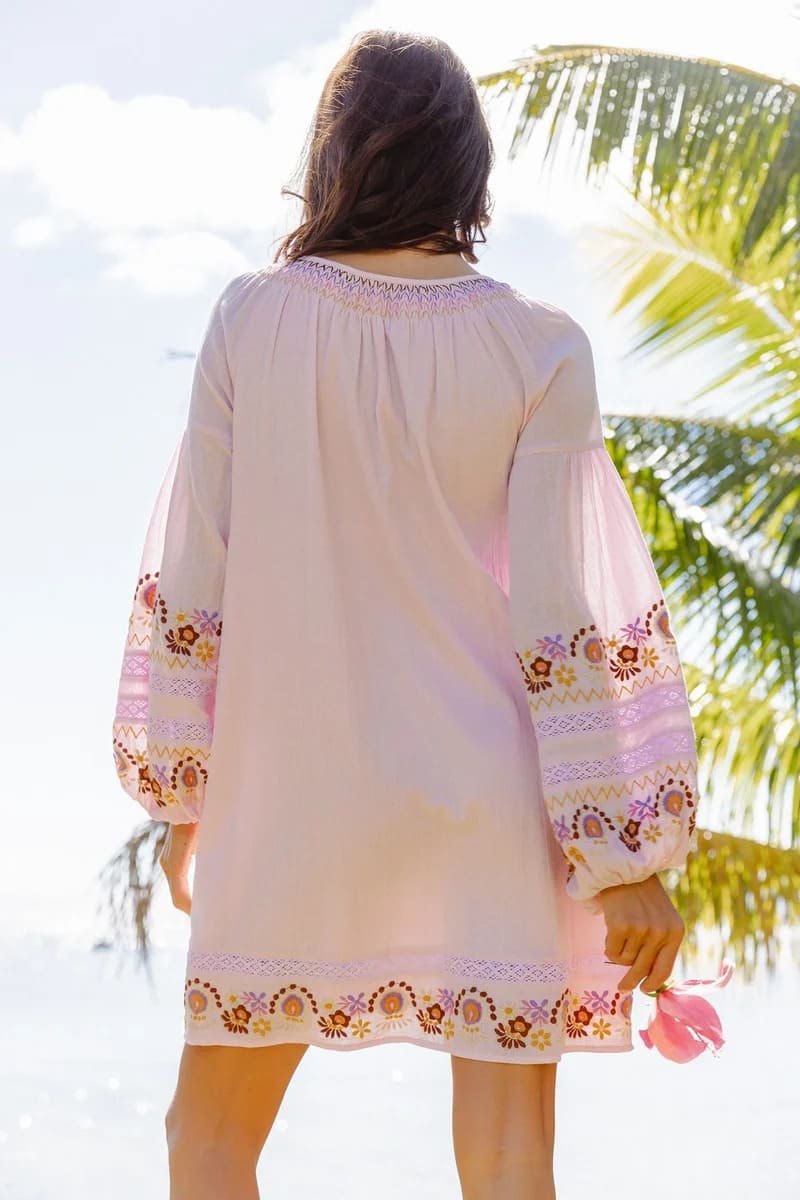 NLB Iris Mini Dress Petal