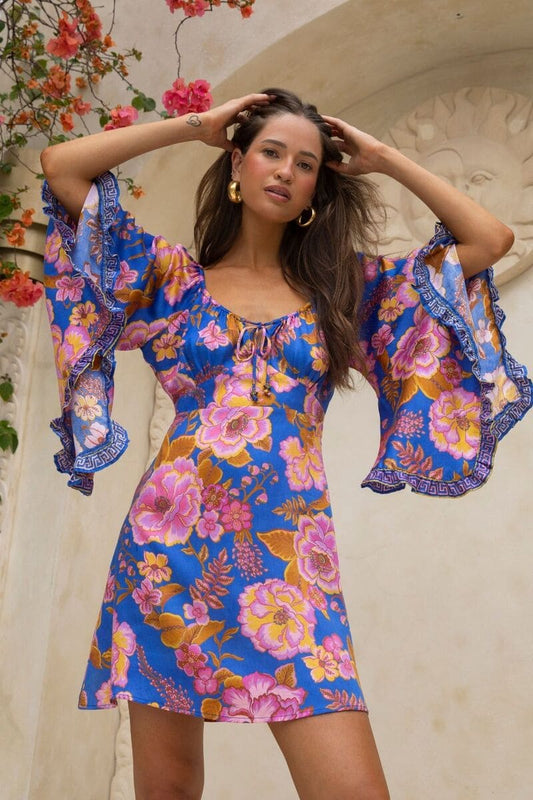 NLB Tessa Mini Dress Peony Purple