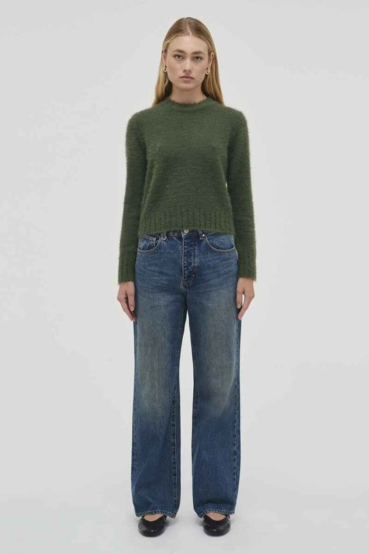 NEUW Kate Knit Jumper Military
