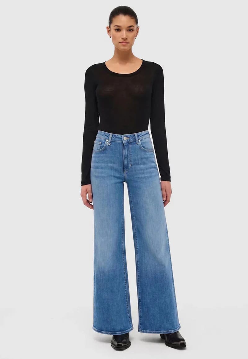 NEUW Eva Wide MR Elation Jeans Indigo