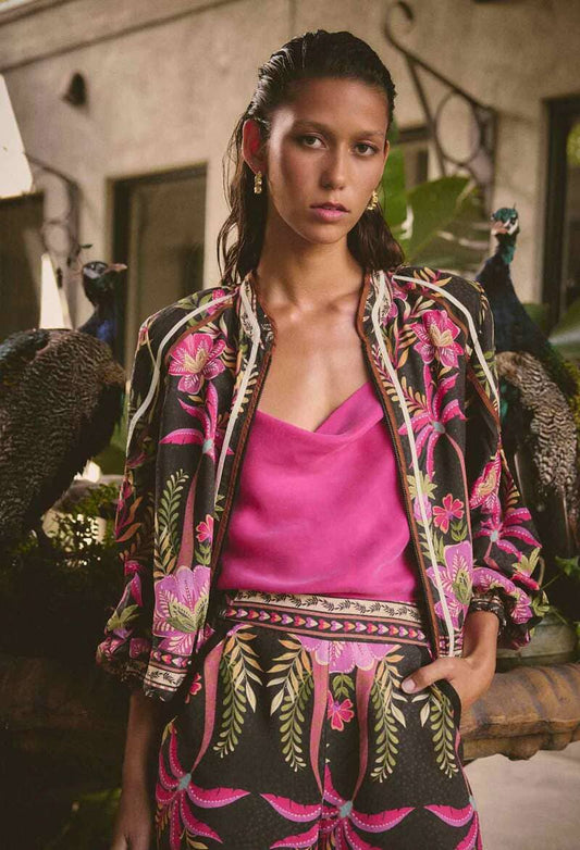 ONCE WAS Arabella Jacket Black