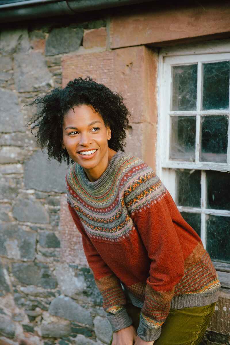 ERIBE Alpine Sweater Copperleaf (long)