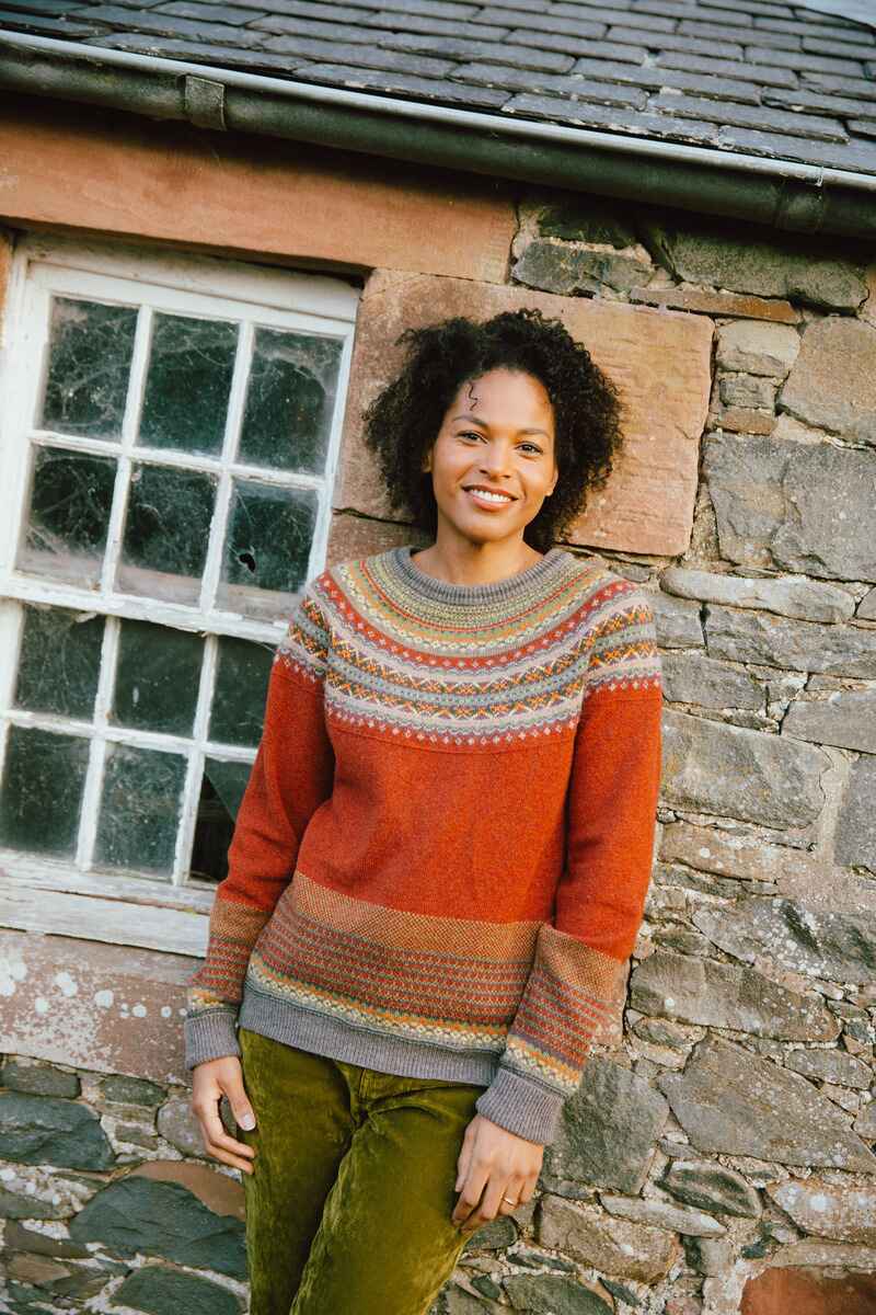 ERIBE Alpine Sweater Copperleaf (long)