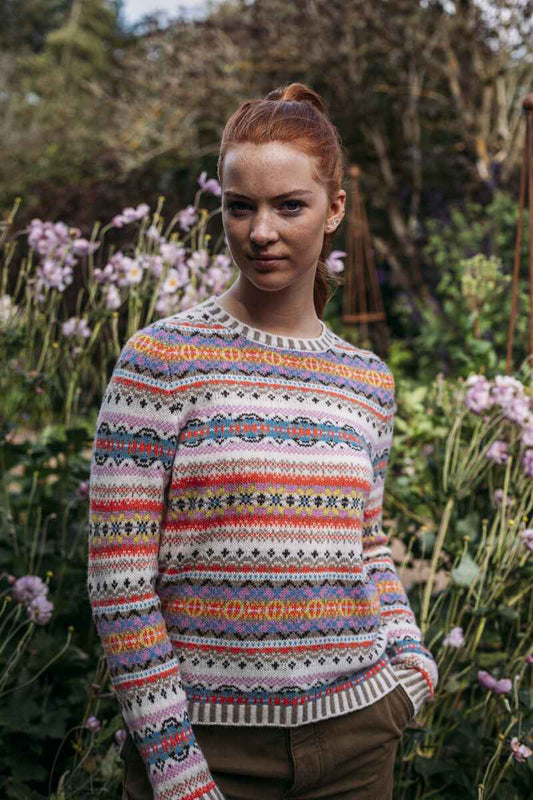 ERIBE Kinross Sweater Coral