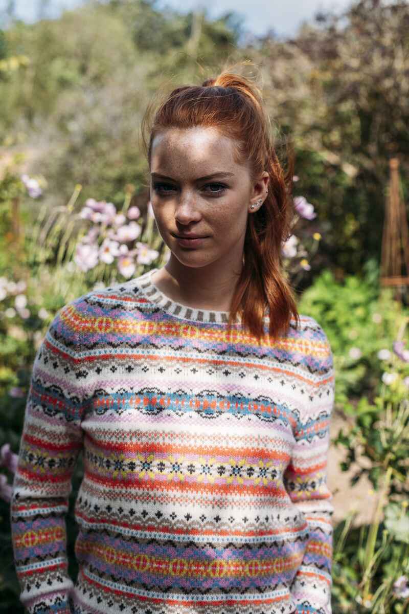 ERIBE Kinross Sweater Coral