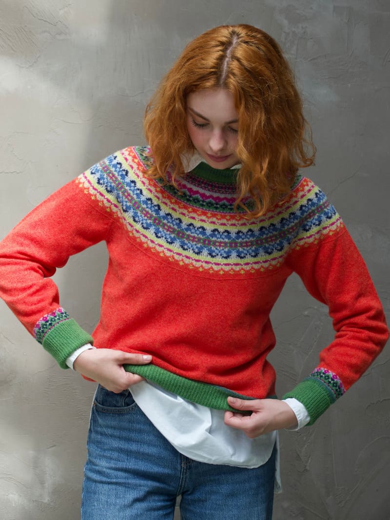 ERIBE Alpine Sweater Bellarose (short)