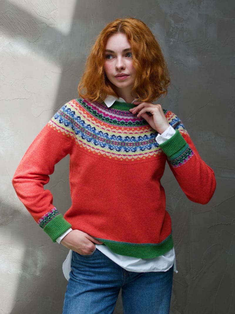 ERIBE Alpine Sweater Bellarose (short)