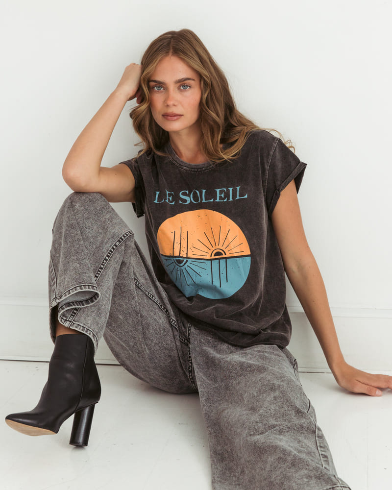 PAPER HEART Le Soleil Tee UnwChar