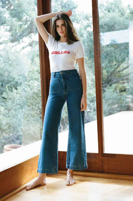 ROLLA'S Sailor Long HRWL Ashley Blue