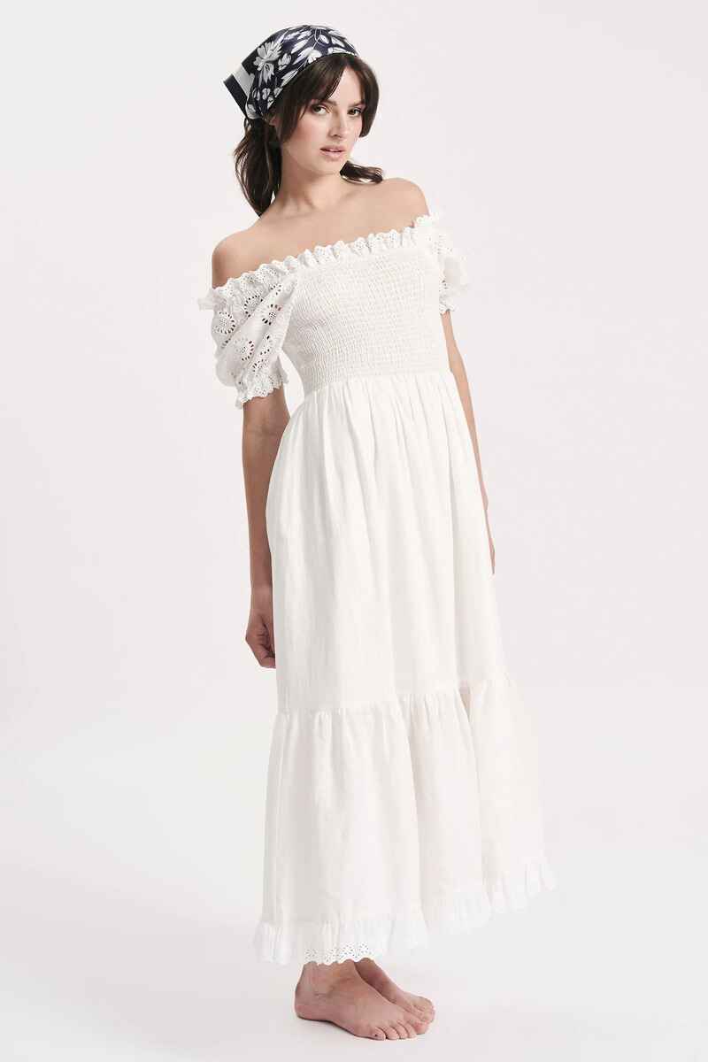 ROLLA'S Greta Lace Dress White