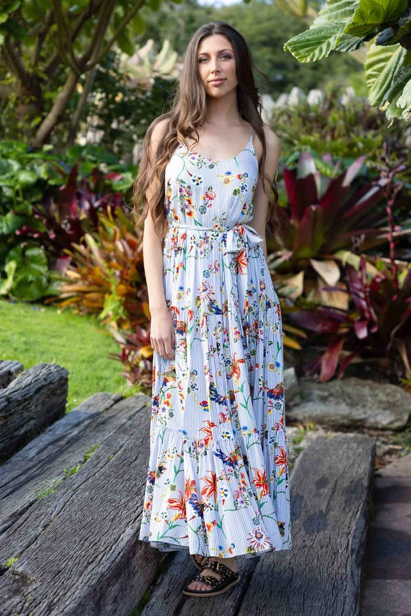 CHARLO Remmie Dress Striped Floral
