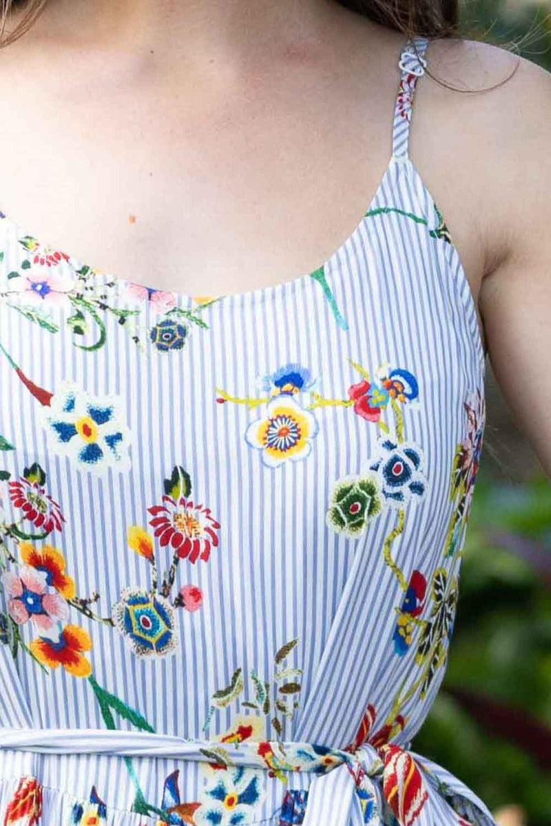 CHARLO Remmie Dress Striped Floral
