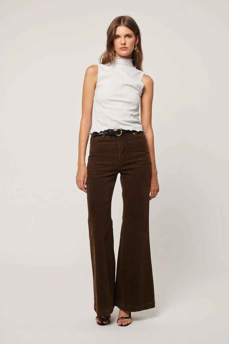 ROLLA'S Eastcoast Flare Cords Nutmeg