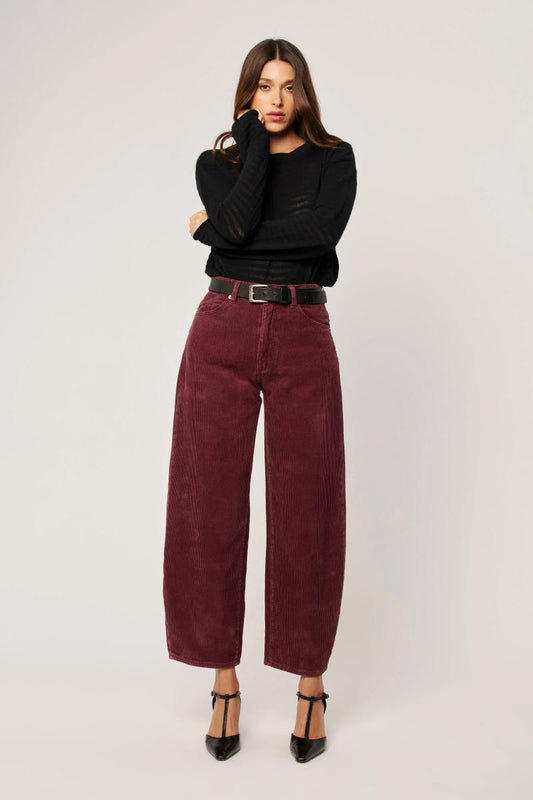 ROLLA'S Gigi Barrel Cords Oxblood