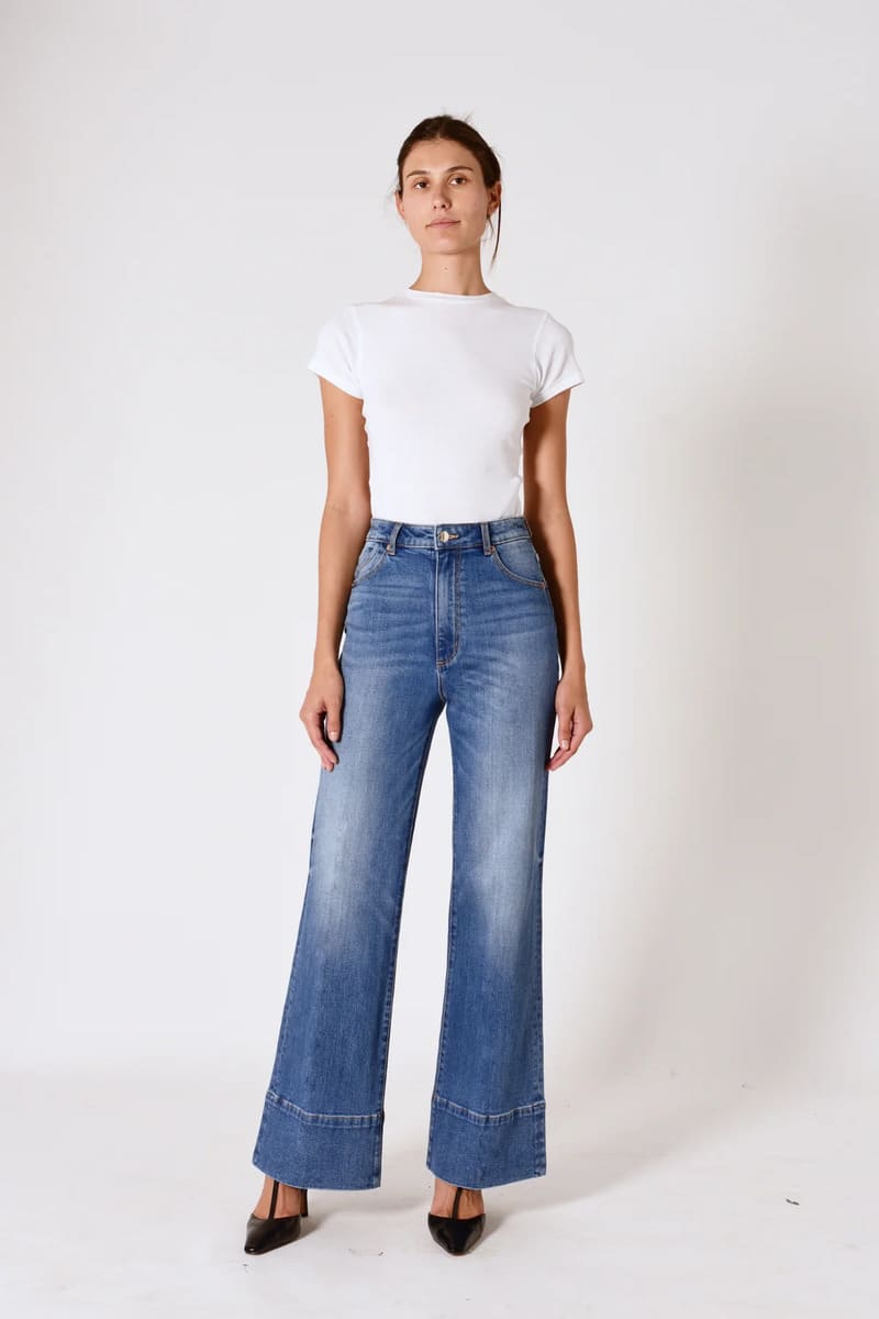 ROLLA'S Sailor Scoop Long Jeans IrisB