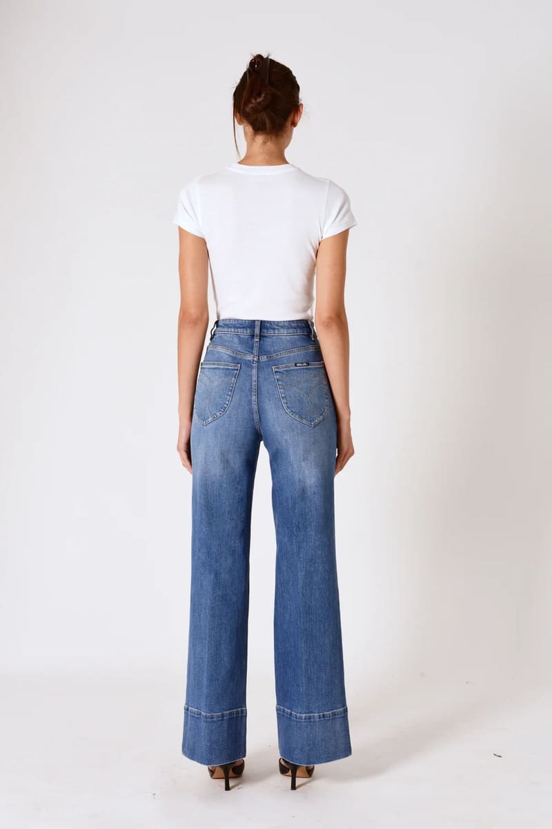ROLLA'S Sailor Scoop Long Jeans IrisB