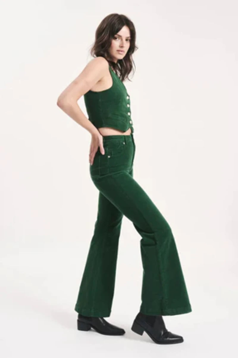 ROLLA S Eastcoast Flare Cords Basil