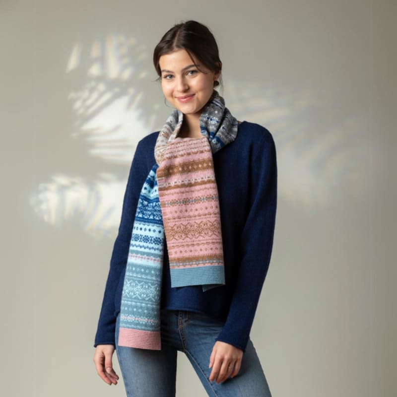 ERIBE Alloa Fairisle Scarf Asstd 2026