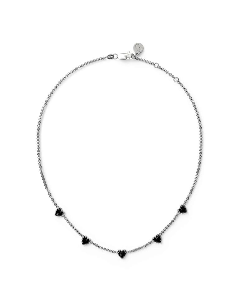 SGC Love Claw Infinity Chain Necklace BOnyx