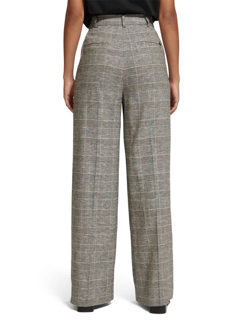 S&SODA Hana HRWL Pants PrWaleCheck Rose