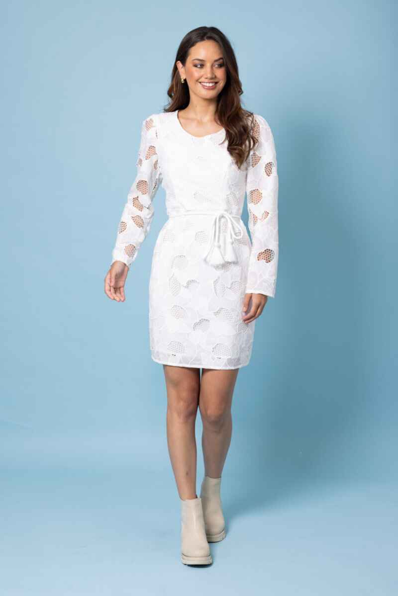 AMAYA Serentity Lace Dress White