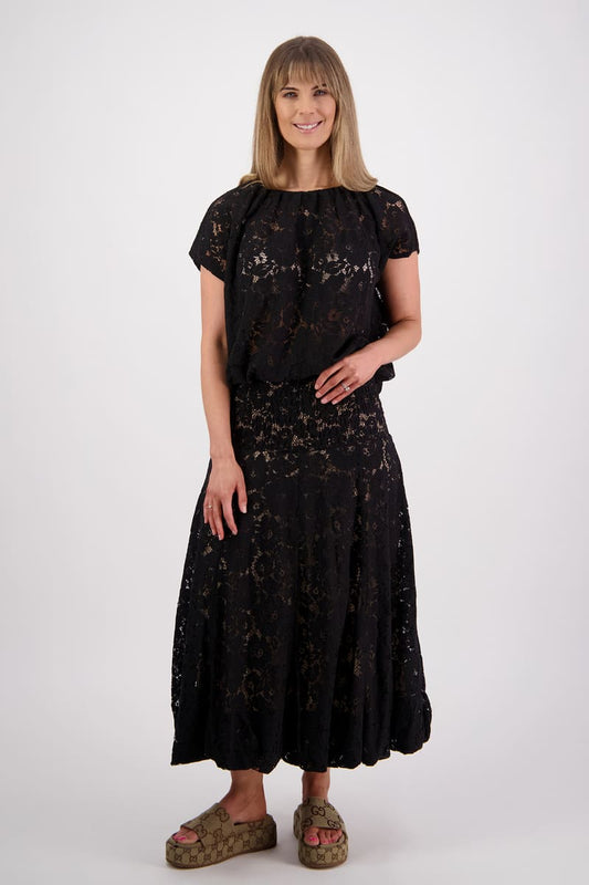 BRIARWOOD Sparkle Skirt Black