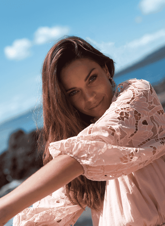 THE BAY Mapua Blouse Pink