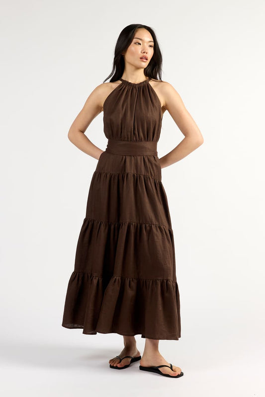 TUES Jolene Dress DChoc