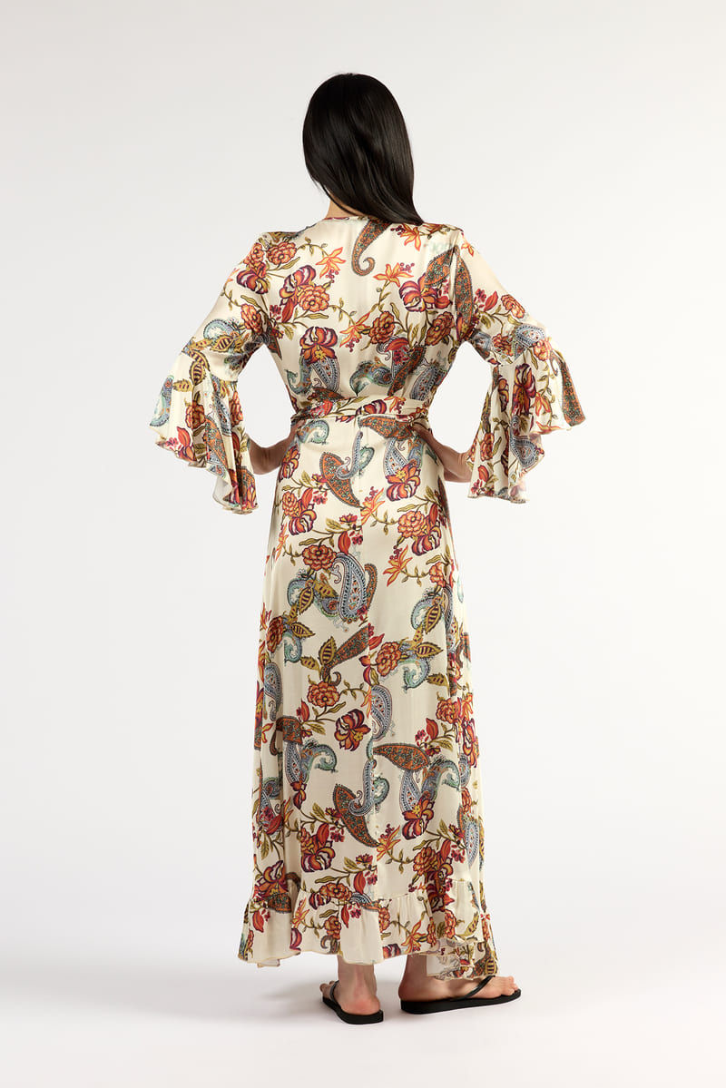 TUESDAY Alice Wrap Dress CloudFl