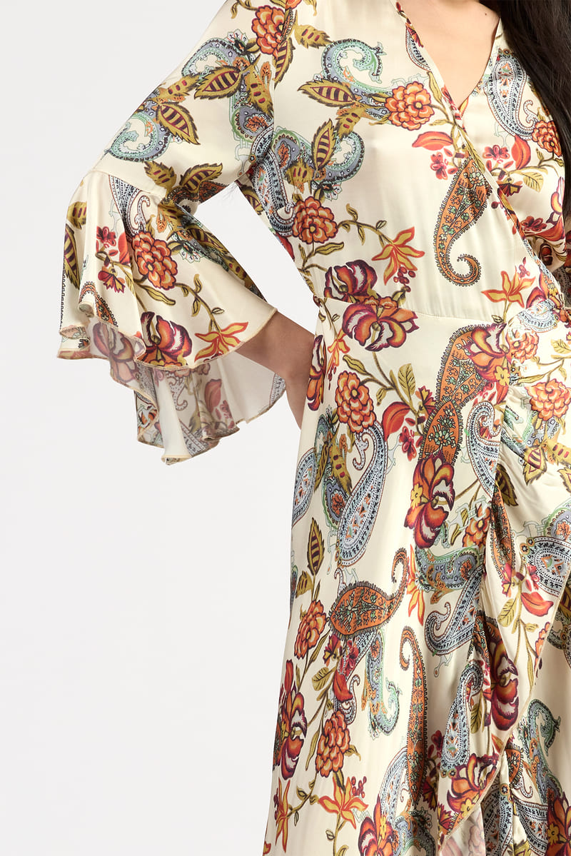 TUESDAY Alice Wrap Dress CloudFl