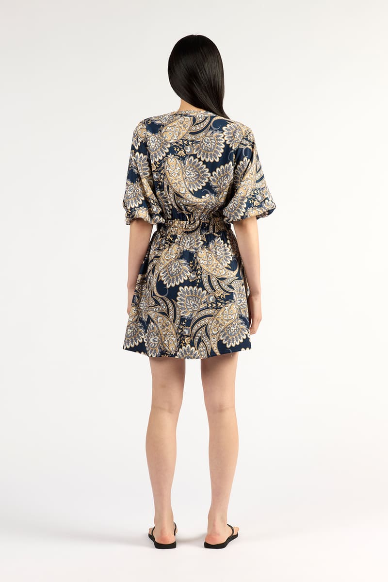 TUESDAY Crescent Mini Dress NavyP