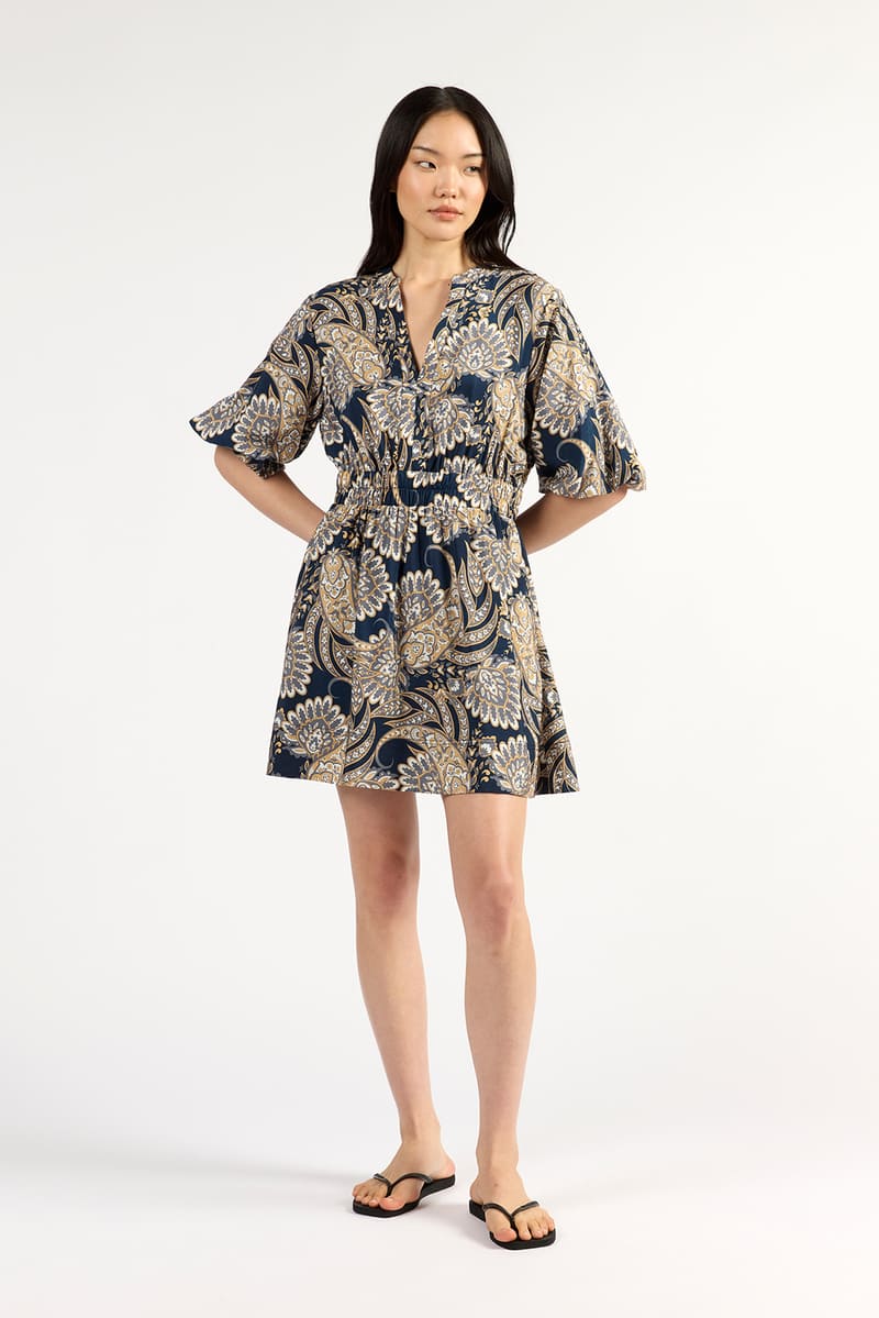TUESDAY Crescent Mini Dress NavyP