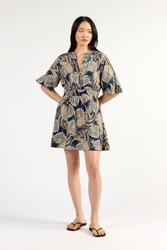 TUESDAY Crescent Mini Dress NavyP