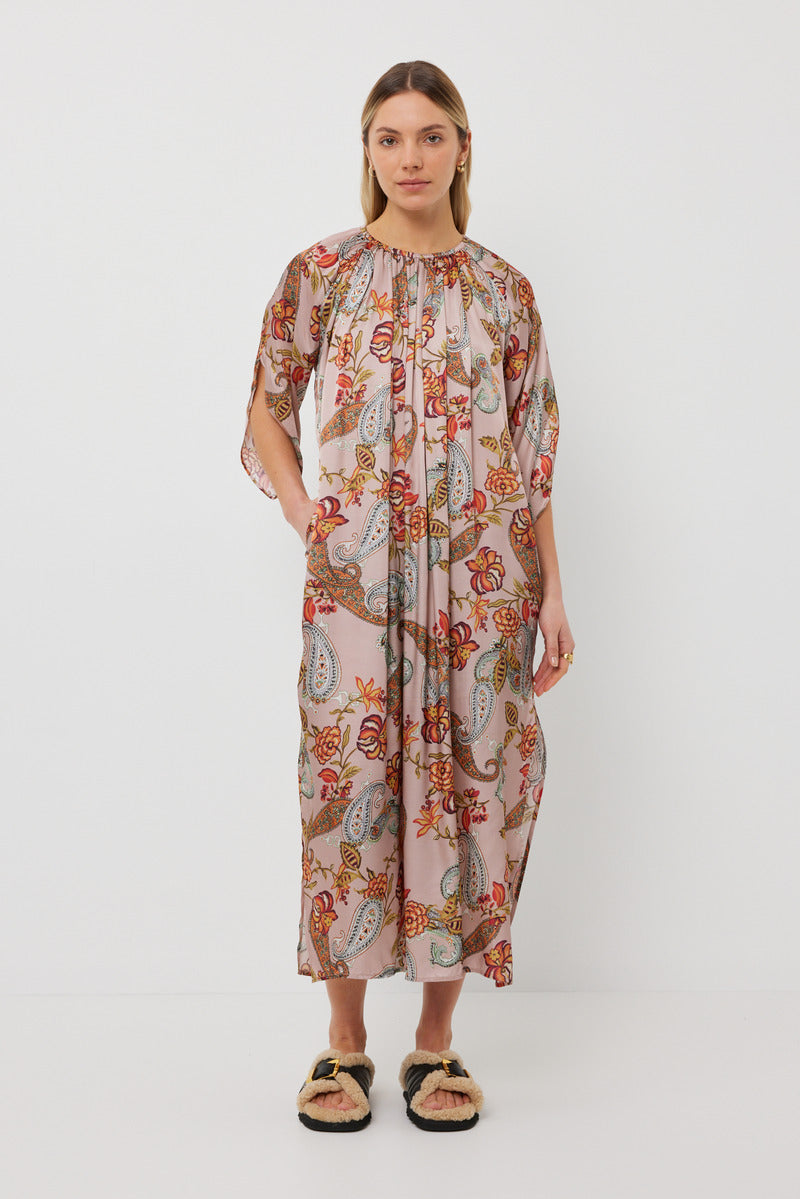 TUESDAY Drape Dress TPink