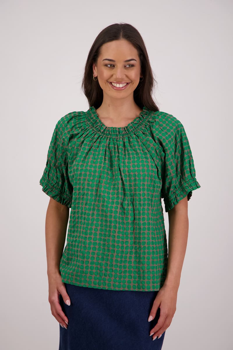BRIARWOOD Tammy Top GreyGreen