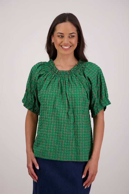 BRIARWOOD Tammy Top GreyGreen