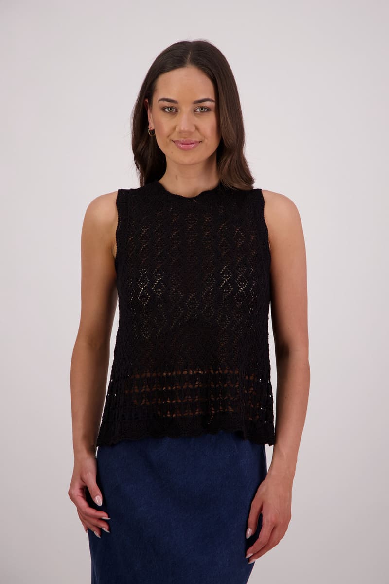 BRIARWOOD Temple Top Black